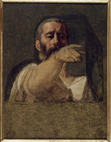 Saint Symphorien'in Şehitliği için Centurion Çalışması - Jean-Auguste-Dominique Ingres