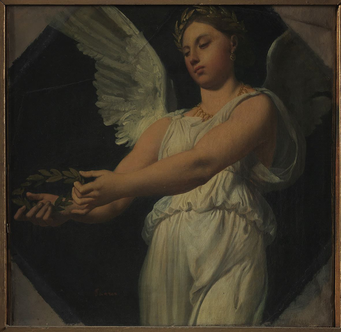 Homeros'un Apotheozu için Çalışma - Jean-Auguste-Dominique Ingres