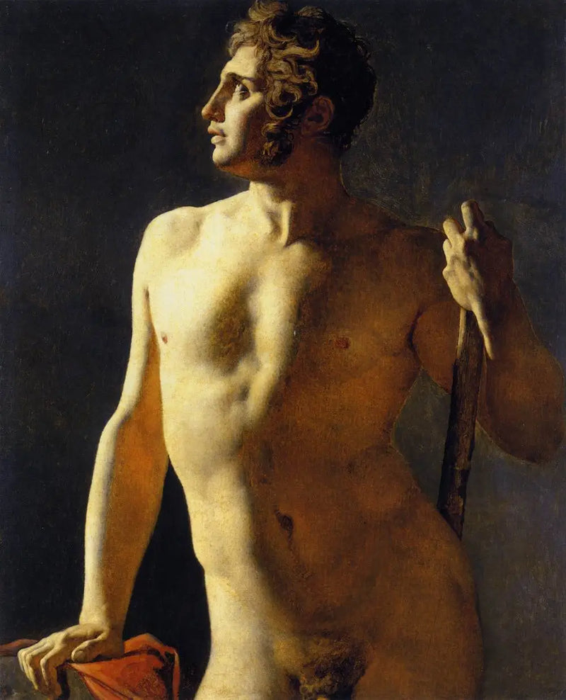 Torso veya yarı figür resmedilmiş - Jean-Auguste-Dominique Ingres