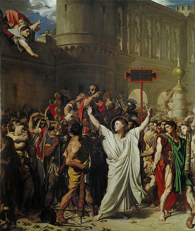 Aziz Symphorien'in Şehitliği - Jean-Auguste-Dominique Ingres