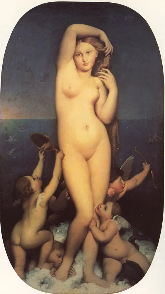 Anadyomene Venüs - Jean-Auguste-Dominique Ingres
