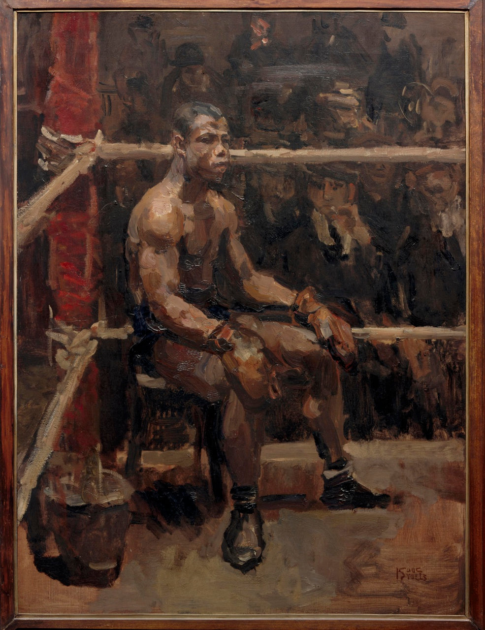 Le Boxeur Noir - Isaac Israëls - Alpha Reproduction
