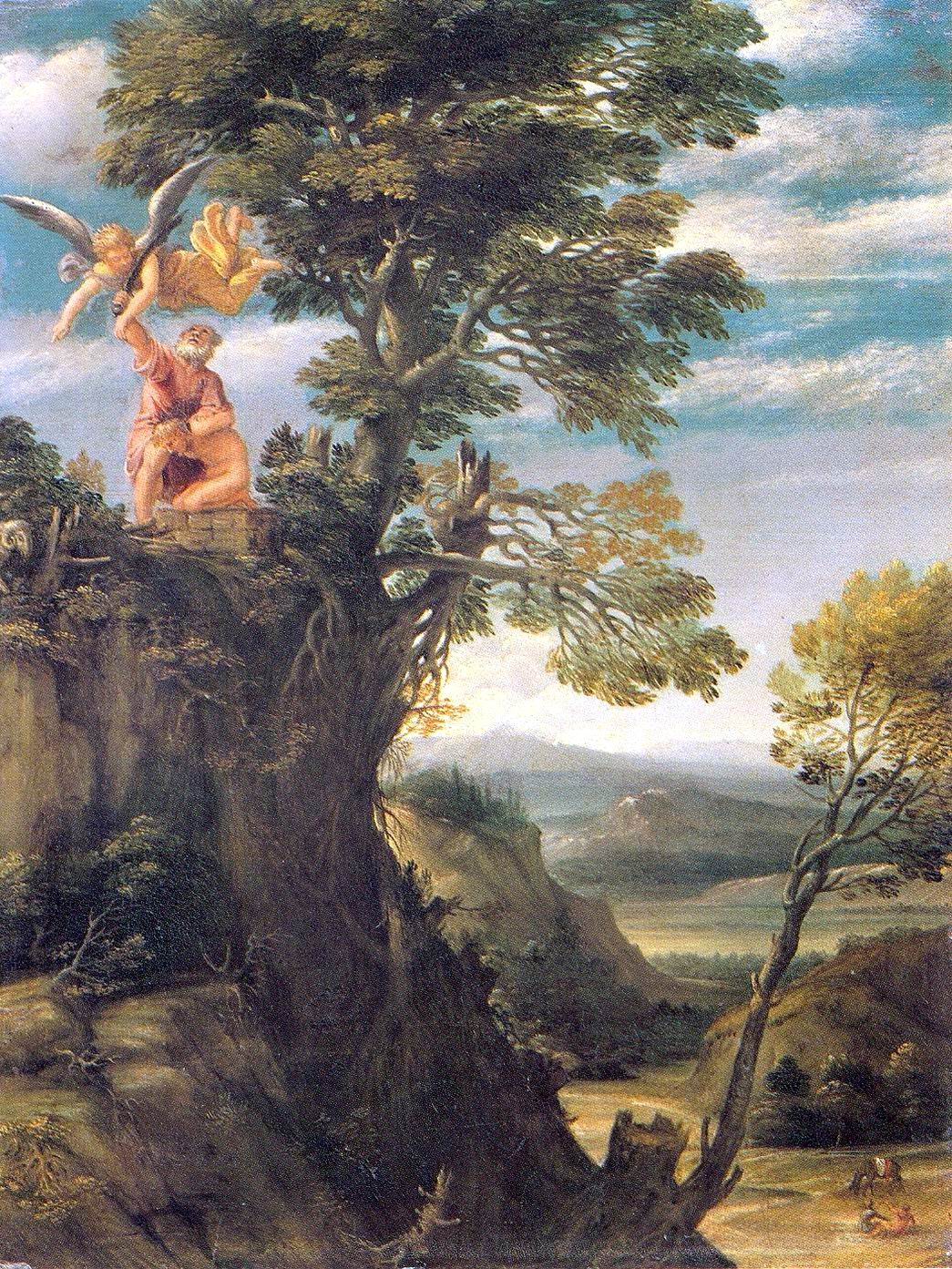 Le Sacrifice d’Abraham - Annibale Carracci - Alpha Reproduction