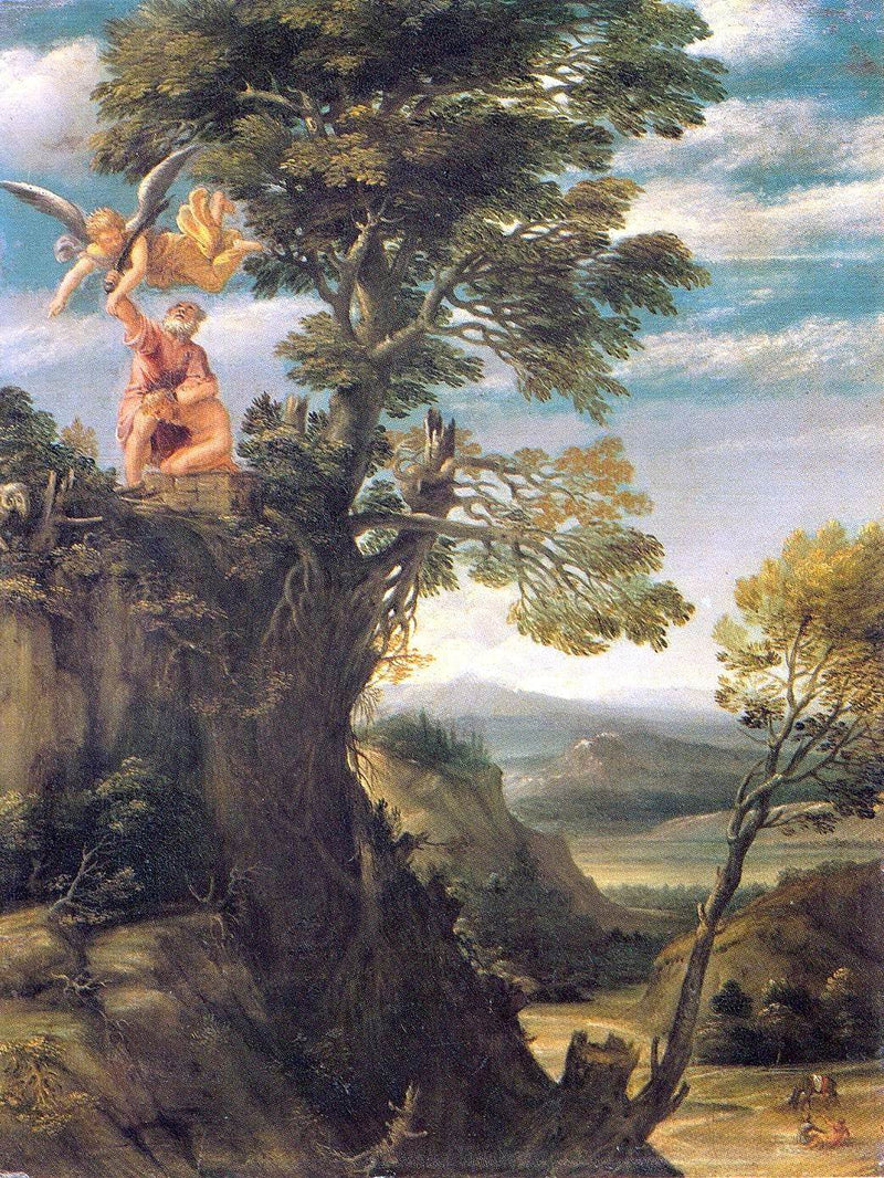 İbrahim'in Kurbanı - Annibale Carracci