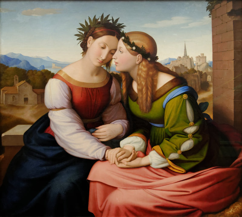 İtalya ve Almanya - Johann Friedrich Overbeck