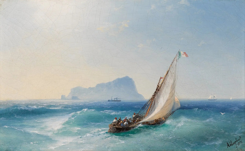 Napoli Körfezi ve Capri - Ivan Aïvazovski