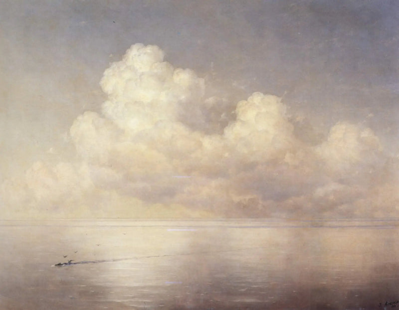 Denizde Bulutlar, Sakin - Ivan Aïvazovski