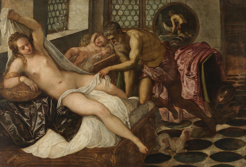 Venüs, Mars ve Vulcan - Jacopo Tintoretto