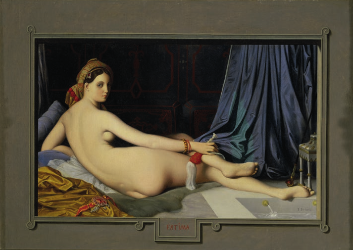 Fatima bir Odalisque - Jean-Auguste-Dominique Ingres