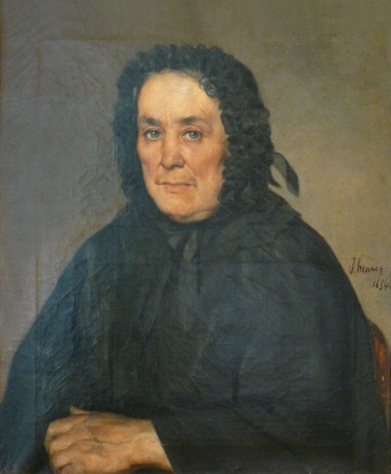 Portrait de Mme Kaufmann - Jean-Jacques Henner