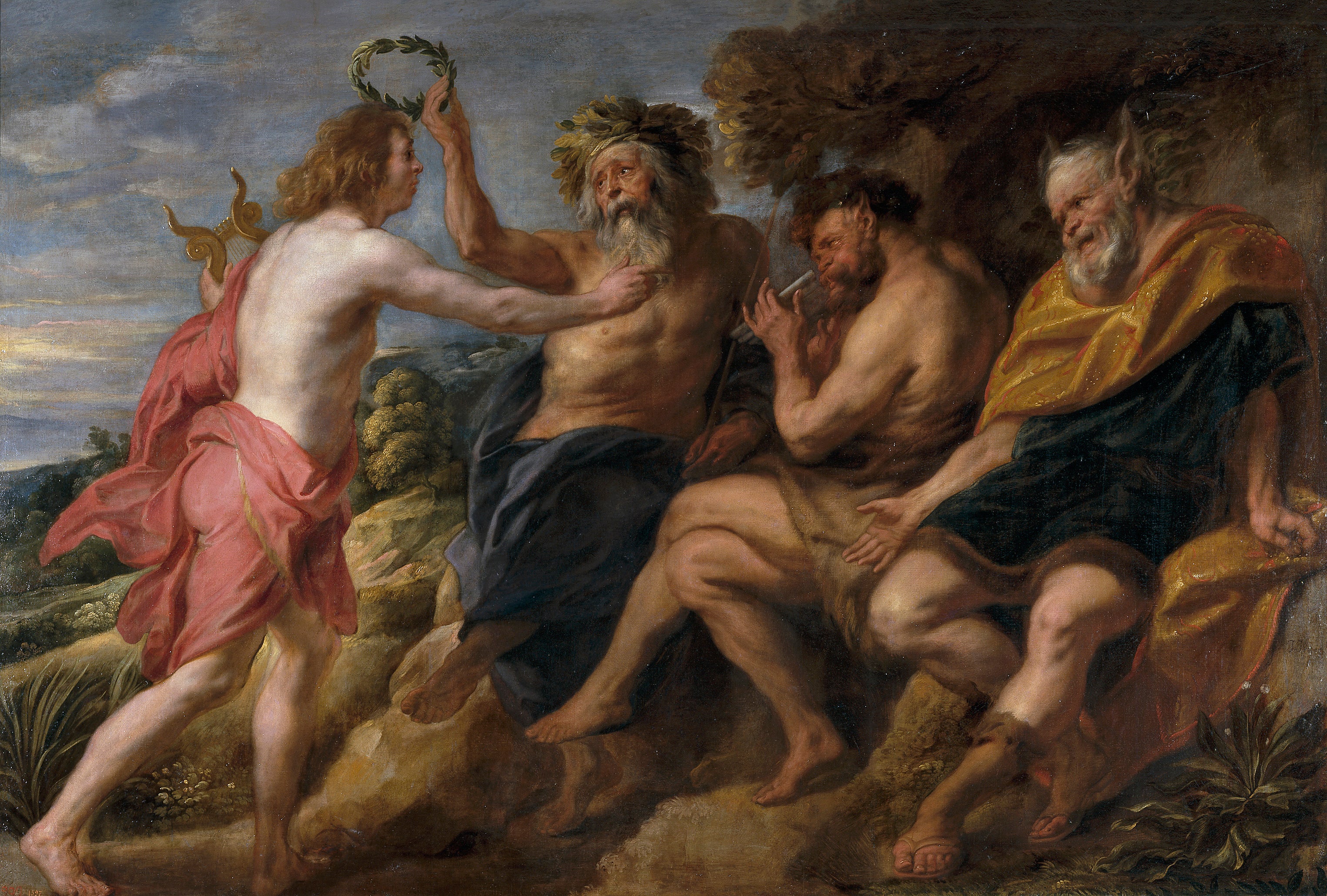 Apollon vainqueur de Pan - Peter Paul Rubens