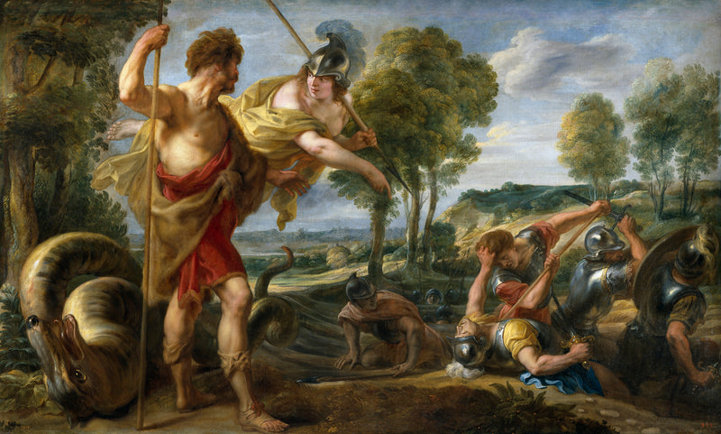 Cadmus et Minerve - Jacob Jordaens