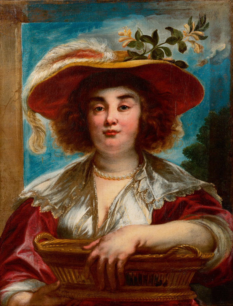 Portrait d'Élisabeth Jordaens, la fille aînée de l'artiste - Jacob Jordaens