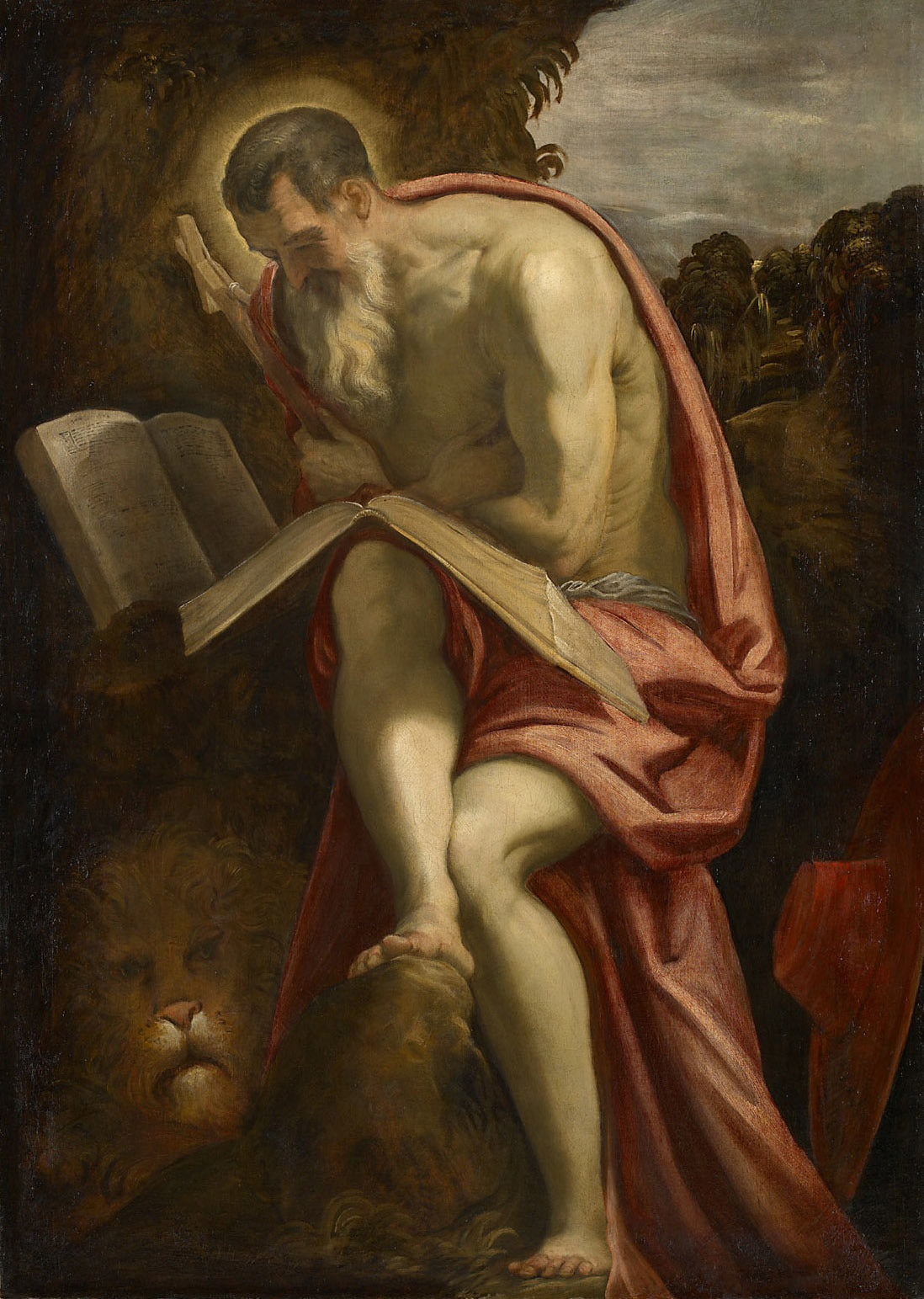 Saint Jérôme - Jacopo Tintoretto