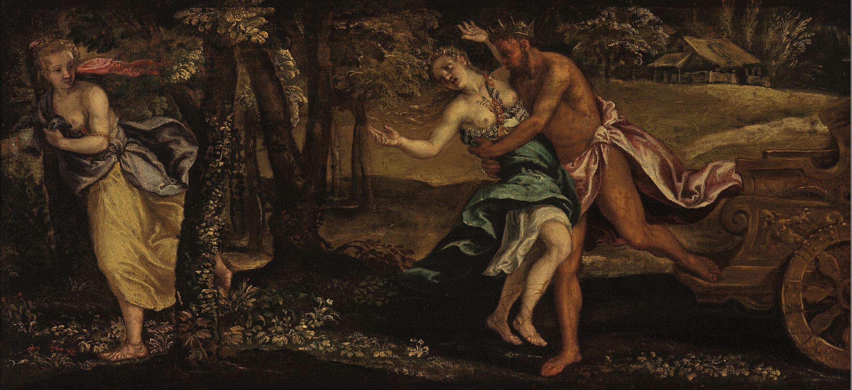 L'enlèvement de Proserpine - Jacopo Tintoretto