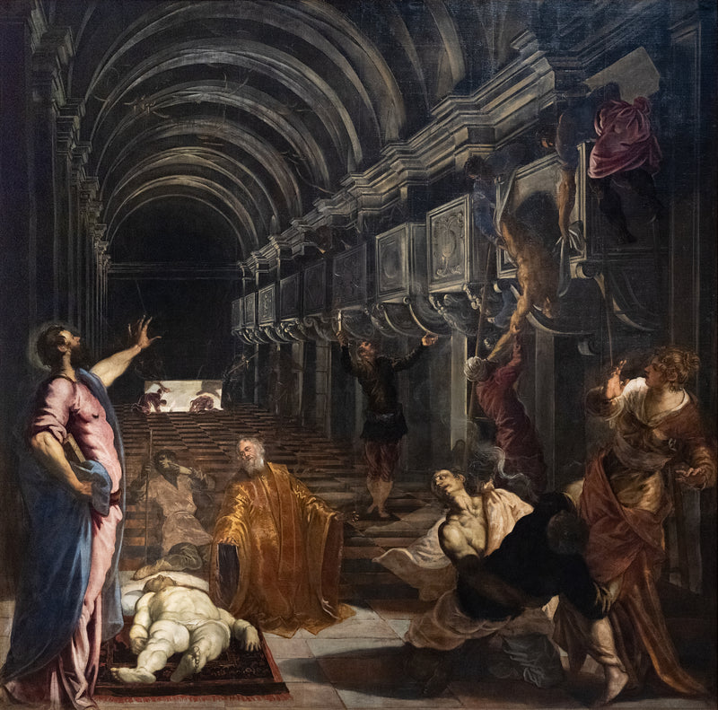Saint Marc'ın Cesedinin Keşfi - Jacopo Tintoretto