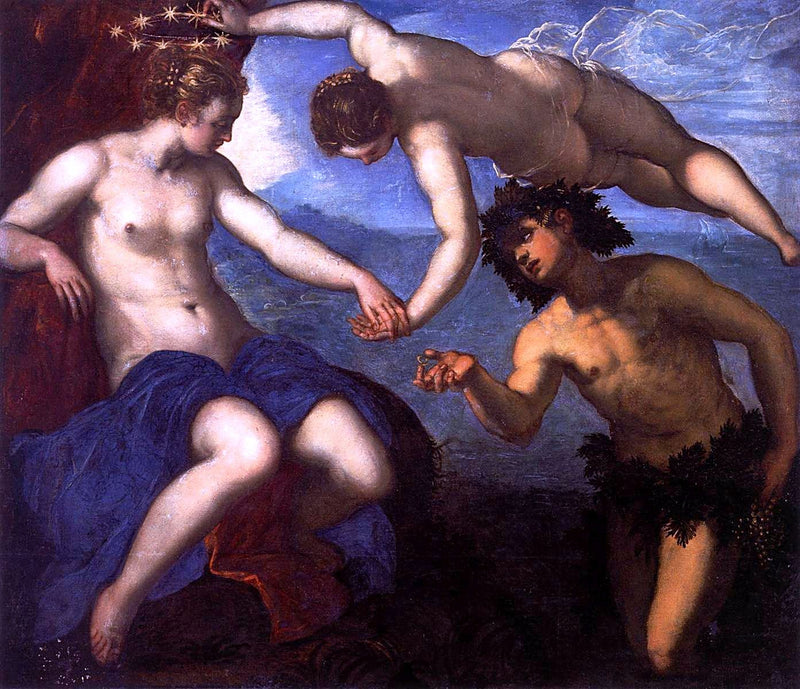 Bacchus ve Ariadne - Jacopo Tintoretto