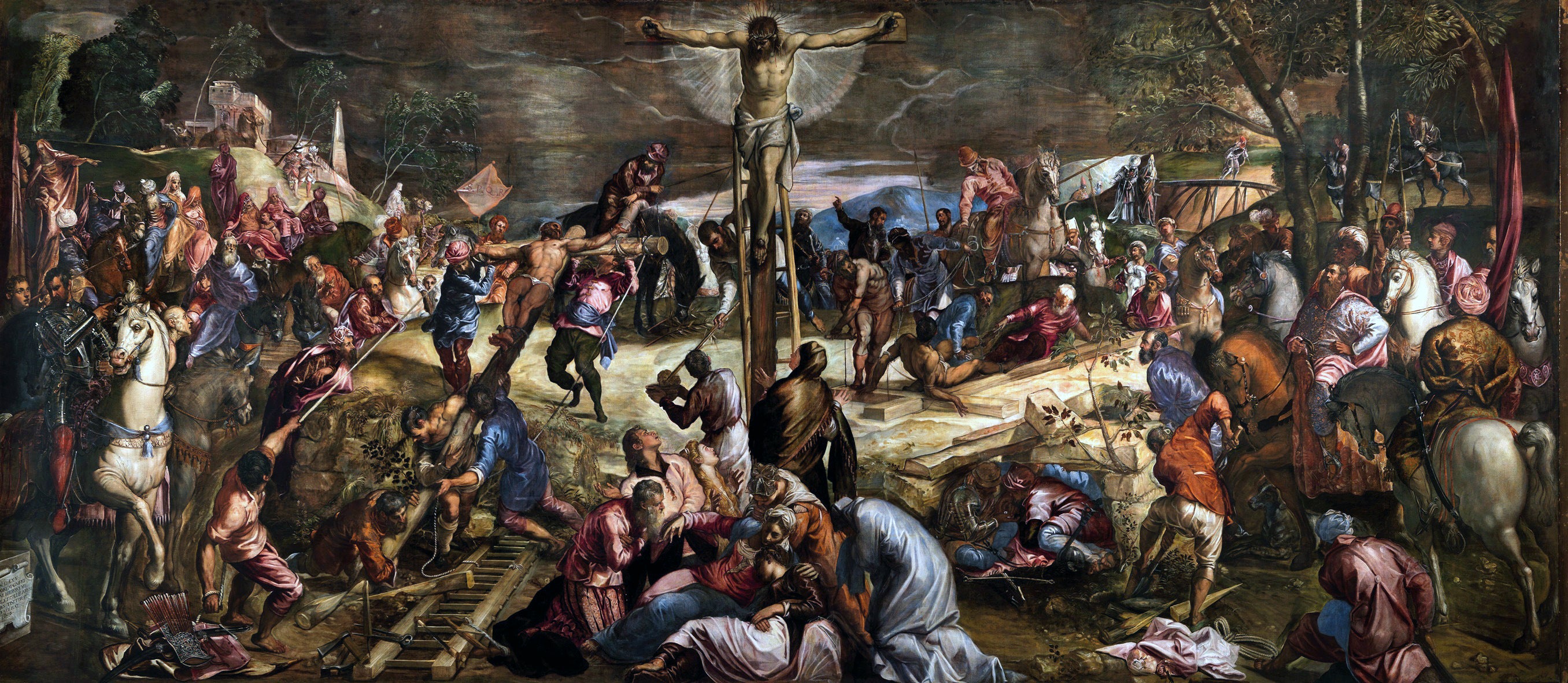 La Crucifixion - Jacopo Tintoretto