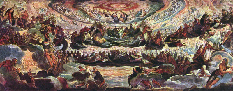 Le Couronnement de la Vierge - Jacopo Tintoretto