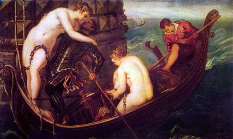 Arsinoé'nin Kurtuluşu - Jacopo Tintoretto