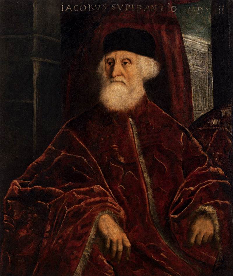 Jacopo Soranzo Savcısı Portresi - Jacopo Tintoretto