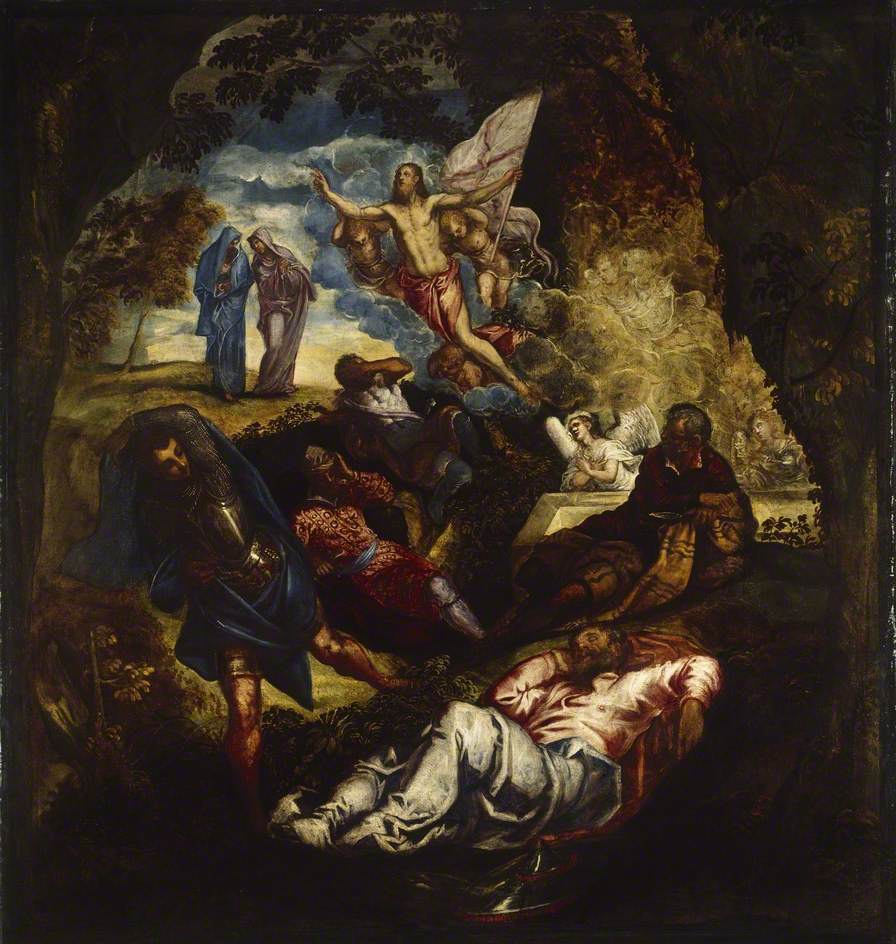 La résurrection du Christ - Jacopo Tintoretto