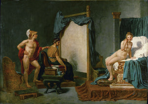 Apelle'nin Campaspe'yi Alexandre'nin huzurunda boyaması - Jacques-Louis David