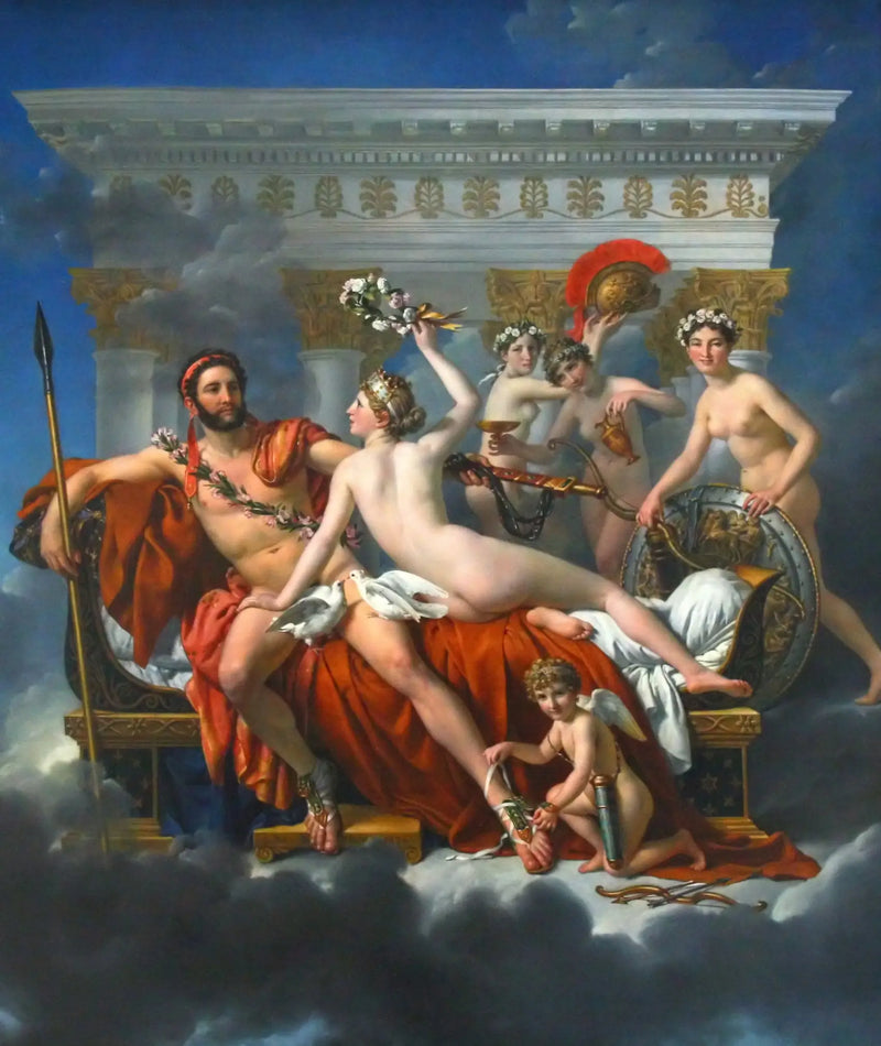 Venüs Tarafından Silahsızlandırılan Mars - Jacques-Louis David