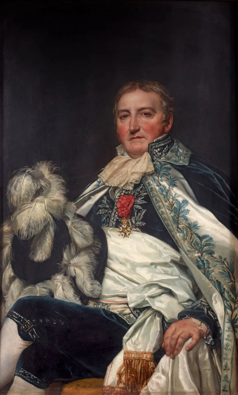 Nantes'li Kont Antoine Français Portresi - Jacques-Louis David