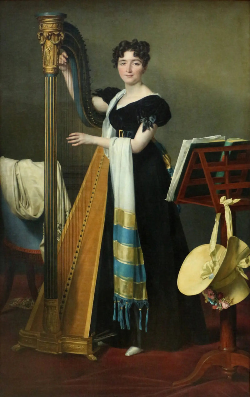 Juliette de Villeneuve Portresi - Jacques-Louis David