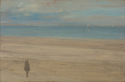 Reproduction du tableau « Harmonie en bleu et argent : Trouville - James Abbott McNeill Whistler » par Alpha Reproduction en peinture à l’huile