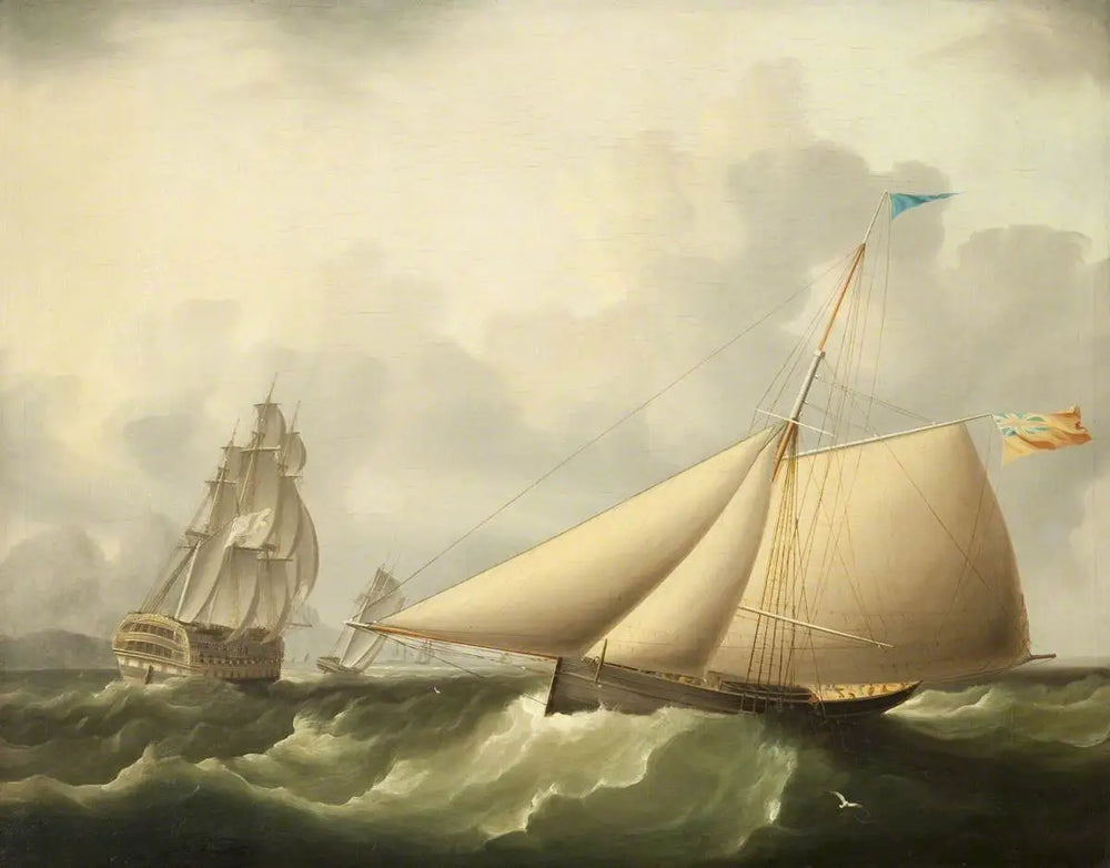 Paysage marin - James E. Buttersworth - Alpha Reproduction