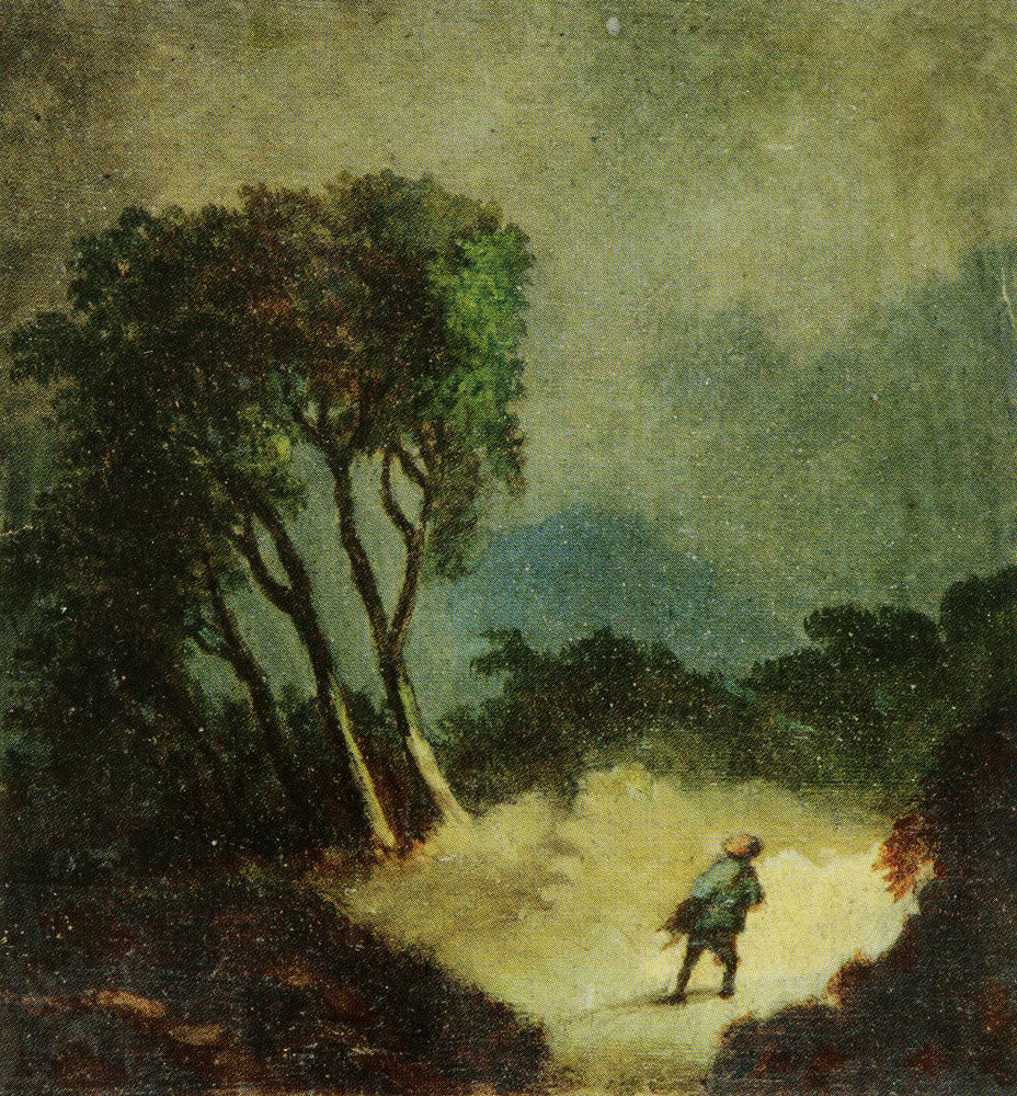 Wood Landscape with Figure - James Ensor