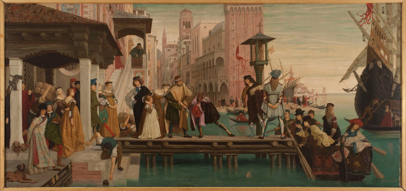 Gelişen Çocuk'un Ayrılışı - James Tissot