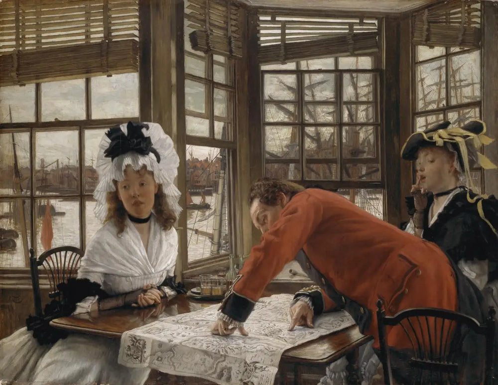Une histoire intéressante - James Tissot - Alpha Reproduction