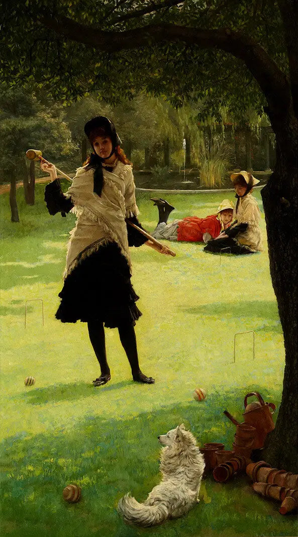 Croquet - James Tissot - Alpha Reproduction
