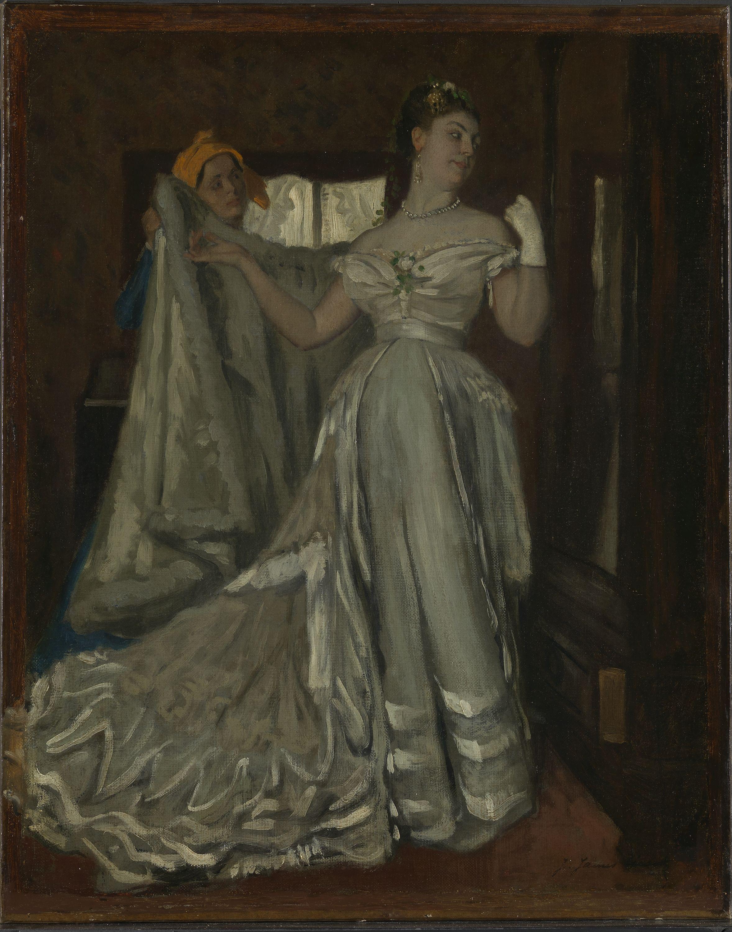 Dame et femme de chambre - James Tissot