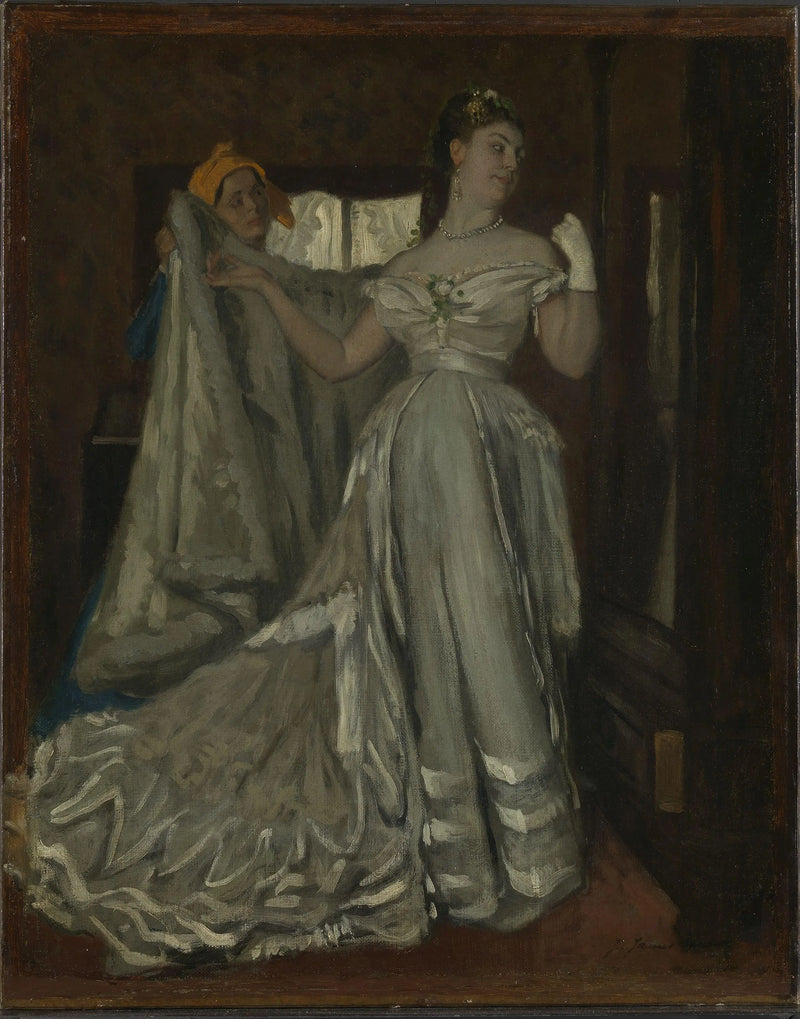 Dame ve Hizmetçi - James Tissot