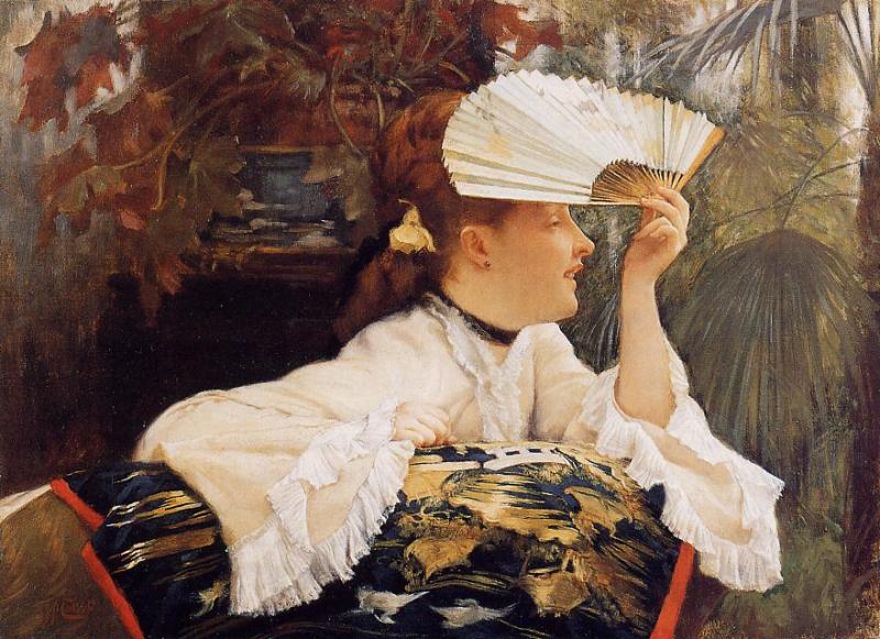 Le ventilateur - James Tissot