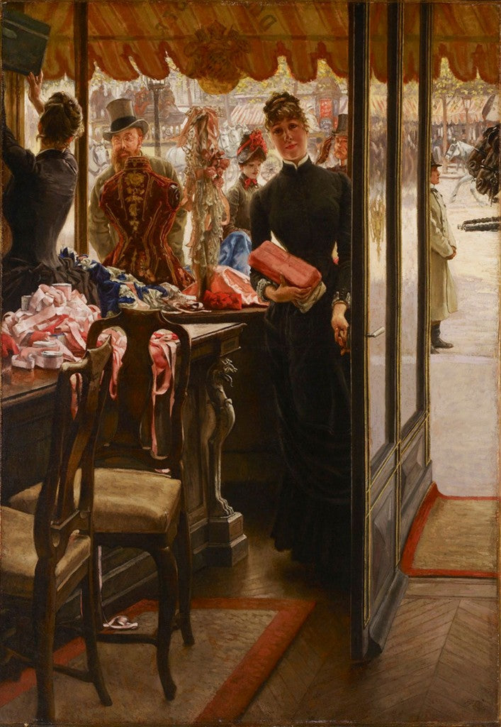 La Demoiselle de magasin - James Tissot