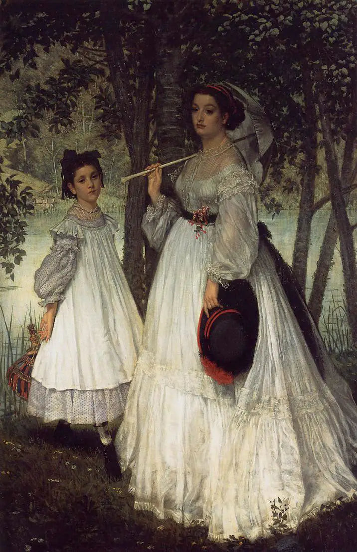 İki Kız Kardeş - James Tissot