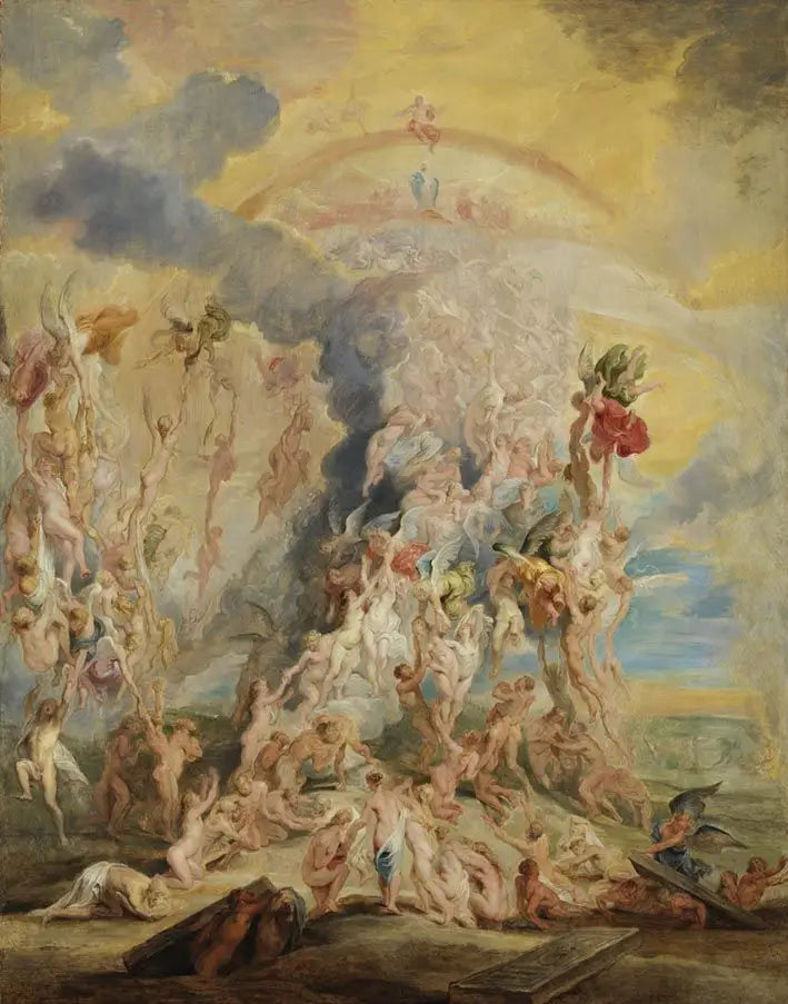 Kutsalların Dirilişi - Peter Paul Rubens