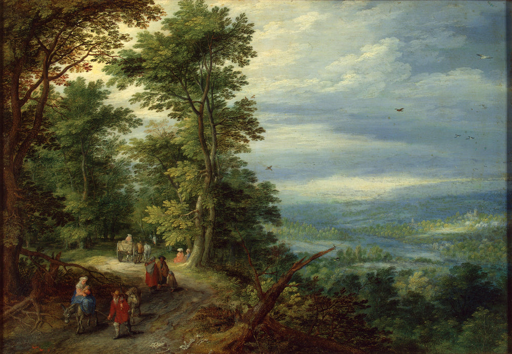 La fuite en Égypte - Jan Brueghel l'Ancien