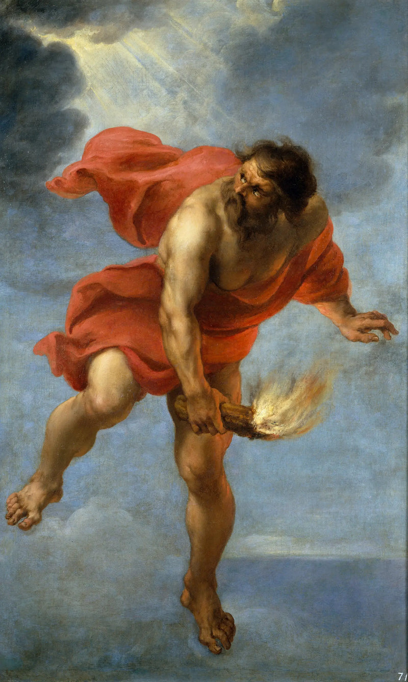 Prométhée ateşi taşıyor - Peter Paul Rubens
