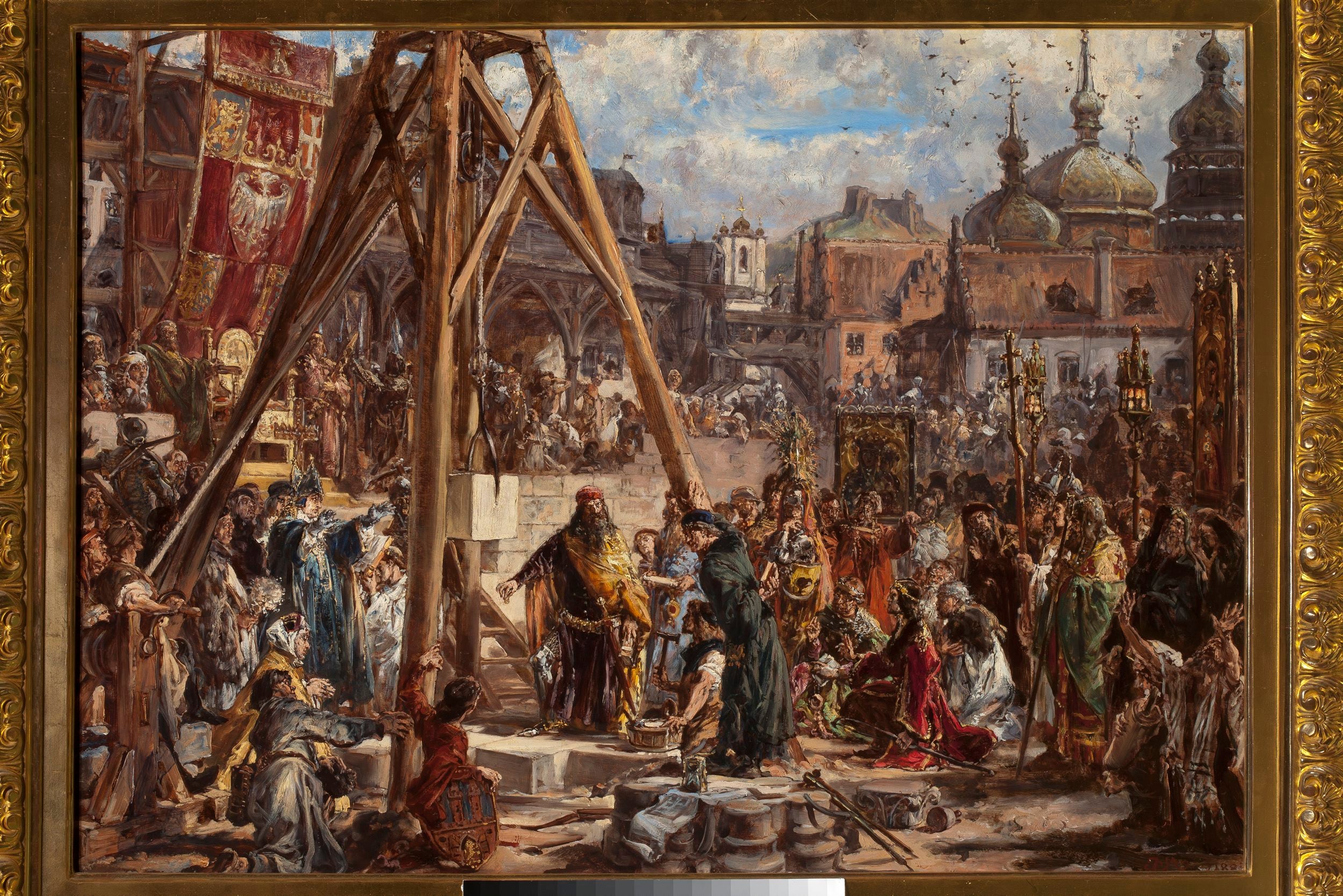 Reprise de la Russie. Richesse et éducation, 1366 apr. J.-C., série « Histoire de la civilisation en Pologne » - Jan Matejko