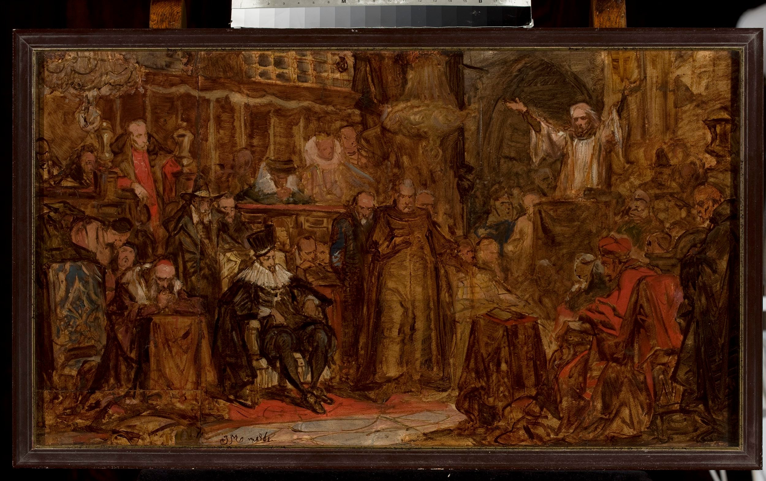 Esquisse du « Sermon de Skarga » - Jan Matejko