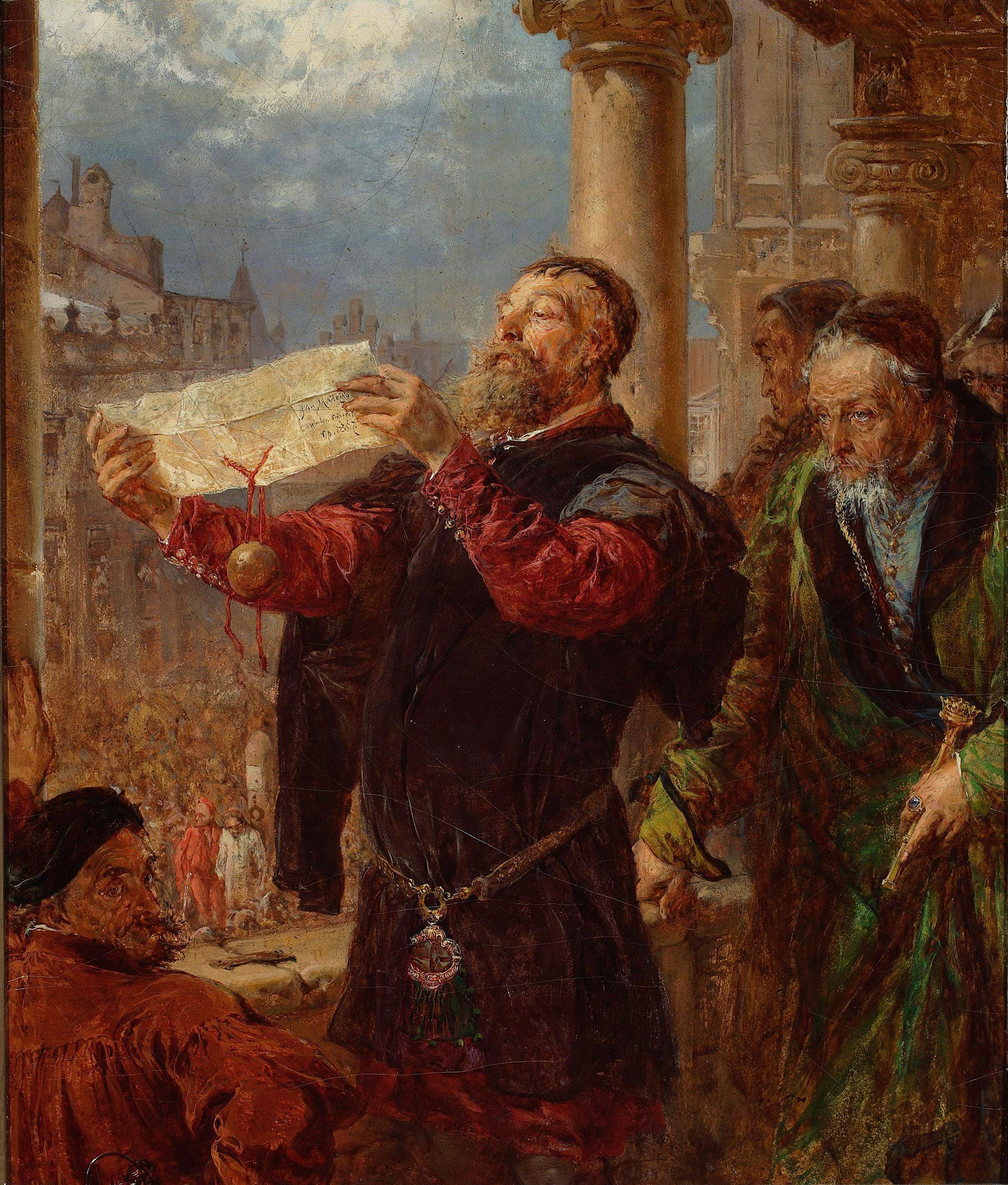 Verdict sur Matejko. - Jan Matejko
