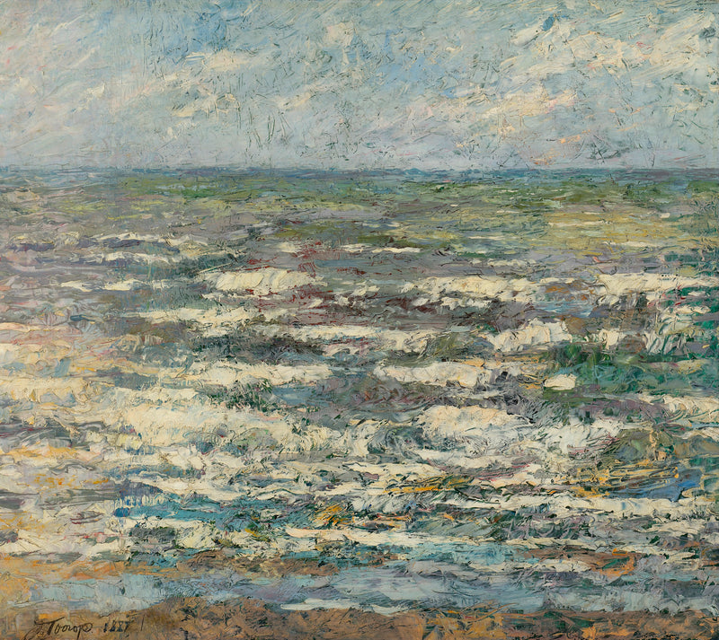 Katwijk Yakınlarındaki Deniz - Jan Toorop