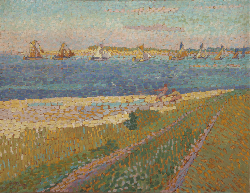 Veere yakınlarındaki Escaut - Jan Toorop