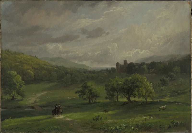 Lulworth Şatosu - Jasper Francis Cropsey